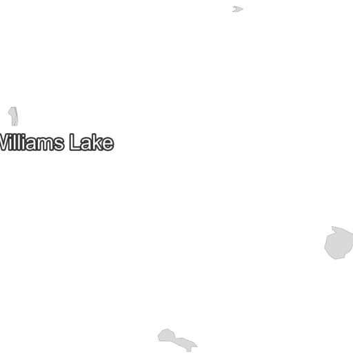 100 Mile House air quality map IQAir
